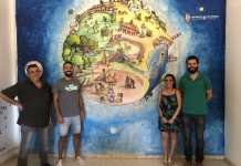 Murales por el trabajo en equipo y el arte en la juventud