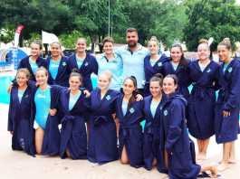 Séptima plaza en el nacional de waterpolo femenino juvenil