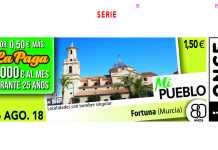 La ONCE dejó en la ciudad 350.000 euros este mes de agosto