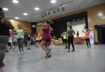 Masterclass de zumba más participativa por el Sahara