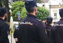 Cuatro detenciones por agredir a un hombre con una katana dos policías nacionales