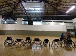 El BSR Vistazul, un superviviente del baloncesto en silla de ruedas sevillano