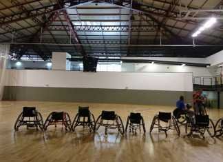 El BSR Vistazul, un superviviente del baloncesto en silla de ruedas sevillano