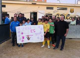 El C.D. Cantely cierra 2018 diciendo no a la violencia de género