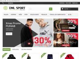 nueva tienda online de dml sport