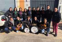 Dos chirigotas de Ibarburu en el Teatro Falla