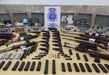 Desarticulado un grupo de traficantes de armas por ‘canibalización’