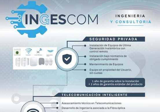 Ingescom consolida su servicio de seguridad y control