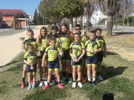 La cantera ciclista se estrena en el Campeonato Careba