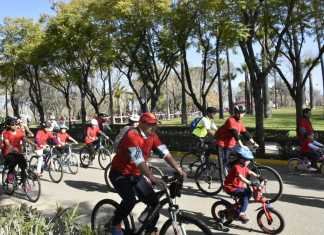 2.500 personas sobre ruedas en el XXXVII Día de la Bicicleta