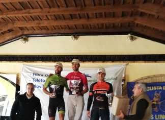 Podio para La Grupetta en la cicloturista de Hinojos