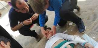 Un bombero visita el Colegio Maestro José Varela