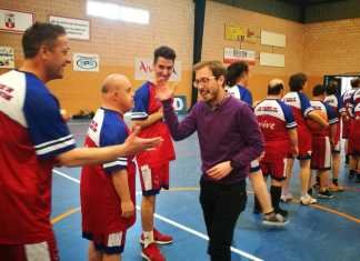 Nuevo equipo de personas con diversidad funcional del Baloncesto Dos Hermanas