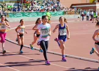 El Circuito Provincial de Atletismo en Pista en Dos Hermanas