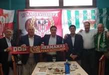 Ambiente de deportividad y amistad en vísperas del derbi