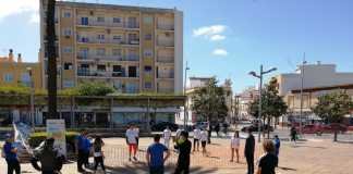 Más de 100 escolares en el Día de la Educación Física en la calle