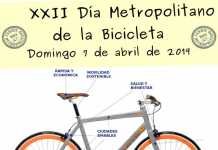 Este domingo cita con el Día Metropolitano de la Bicicleta