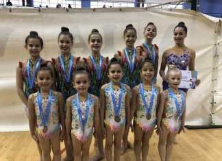 Buen fin de semana para el Club Gimnasia Rítmica Dos Hermanas