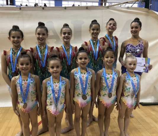 Buen fin de semana para el Club Gimnasia Rítmica Dos Hermanas