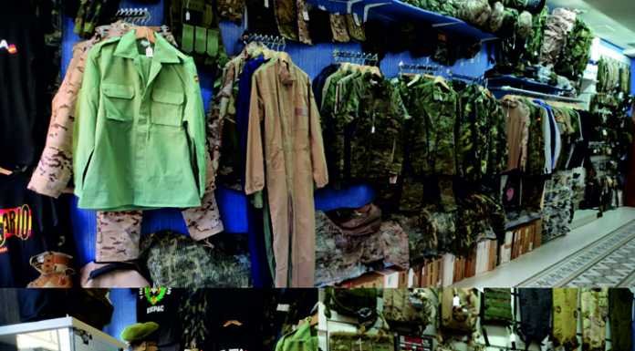 Ropa del ejército original en nuestra ciudad ropa del ejército