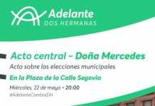 Acto central de campaña de Adelante Dos Hermanas acto central de campaña de adelante dos hermanas