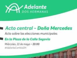 acto central de campaña de adelante dos hermanas