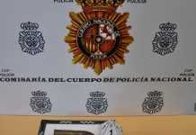 Un proyectil de guerra localizado en el trastero de una vivienda proyectil de guerra