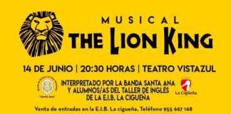 Musical de El Rey León a beneficio de Andex y del cáncer infantil musical de el rey león