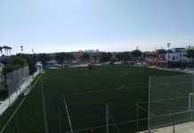 Sigue adelante la instalación del césped artificial en los campos de fútbol sigue adelante
