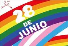 El Día de los Derechos LGTBI en banderolas y paneles informativos día de los derechos lgtbi