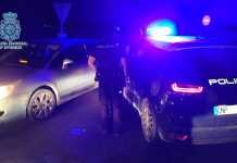 Una persecución a bordo de un vehículo acaba con un detenido persecución a borde de un vehículo