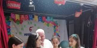 Un empresario nazareno visita el Colegio Maestro Enrique Díaz Ferreras empresario nazareno