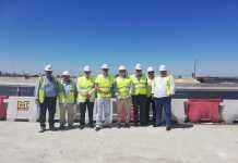 El desdoble de la A-392 se encuentra al 90% de su ejecución desdoble de la A-392