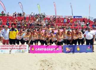 Buen verano para el balonmano playa de Dos Hermanas buen verano para el balonmano playa