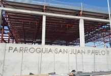 La última fase de la parroquia de San Juan Pablo II, a pleno rendimiento
