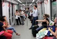 Metro Sevilla reduce su servicio durante el Estado de Alarma crecen en viajeros