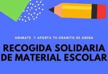 Recogida de material escolar en el Partido Popular recogida de material escolar