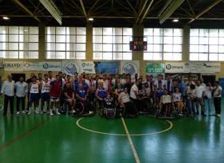 Exhibición de Baloncesto en Silla de Ruedas en la Copa Delegación exhibición de baloncesto en silla de ruedas