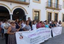 La próxima concentración contra la violencia de género será el día 29 próxima concentración