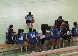 El nuevo equipo femenino senior del BM Montequinto debuta en liga nuevo equipo femenino