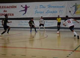 Quinto encuentro de 2º B de fútbol sala el Día de la Hispanidad quinto encuentro de 2º B