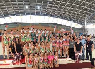 La rítmica nazarena se viste de oro en el torneo de su ciudad la rítmica nazarena