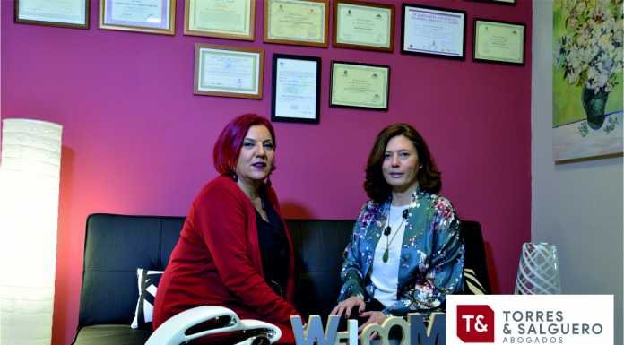 Mª Fernanda Torres y Mª Isabel Salguero, 25 años como abogadas Mª Fernanda Torres y Mª Isabel Salguero