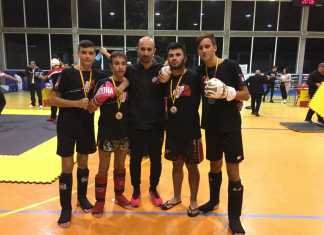 Tres oros y una plata en el Nacional de Artes Marciales tres oros y una plata