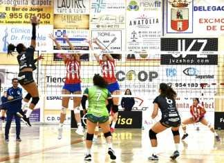 Gran victoria del Cajasol Juvasa Voley ante Madrid Chamberí gran victoria