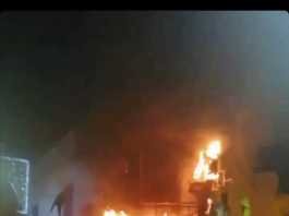 un incendio destruye el espectáculo casalandia