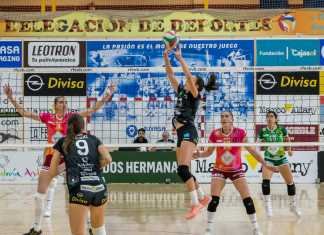 Buenas sensaciones de Cajasol Juvasa Voley a pesar de la derrota buenas sensaciones