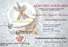 Almuerzo solidario de Acaye por el cáncer infantil en Montelirio almuerzo solidario de acaye