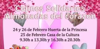 Las almohadas del corazón de la Universidad Popular en unas jornadas solidarias almohadas del corazón