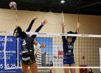 Dura derrota de Cajasol Juvasa Voley ante Feel Volley Alcobendas dura derrota